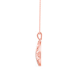 Rose Gold Tree of Life Pendant Necklace