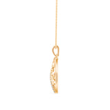 Yellow Tree of Life Pendant Necklace