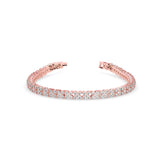 Rose Gold Diamond Tennis Bracelet
