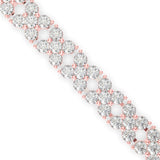 Rose Gold Diamond Tennis Bracelet