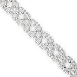 White Diamond Tennis Bracelet