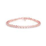Rose Gold Heart Diamond Bracelet