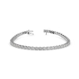 White Classic Diamond Tennis Bracelet
